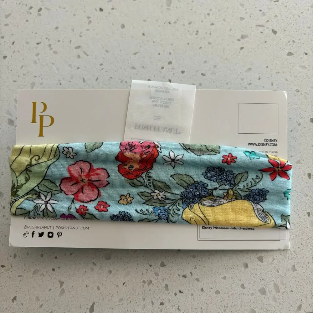 Posh Peanut Disney Princess Bamboo Headband Brand New One Size (infant)